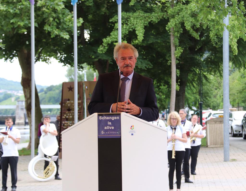 Minister Jean Asselborn bei der Feierstunde